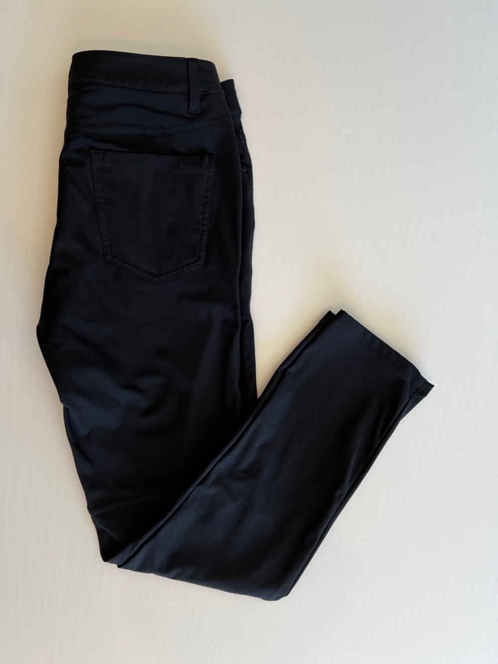 Lululemon Men’s Slim Fit Pants Black Stretch ABC Style 32x30 Travel Outdoor